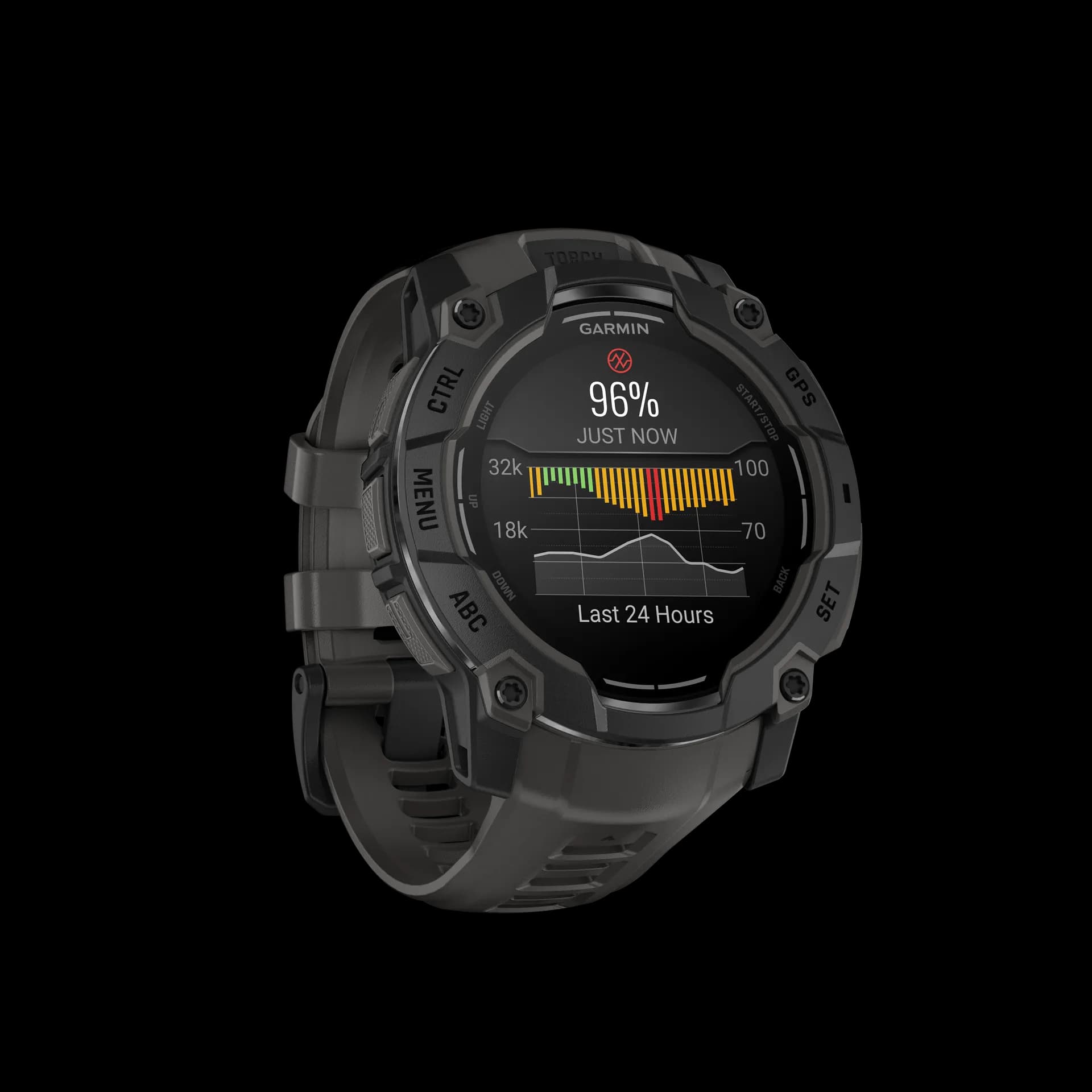 Instinct 3 – 50 mm, AMOLED