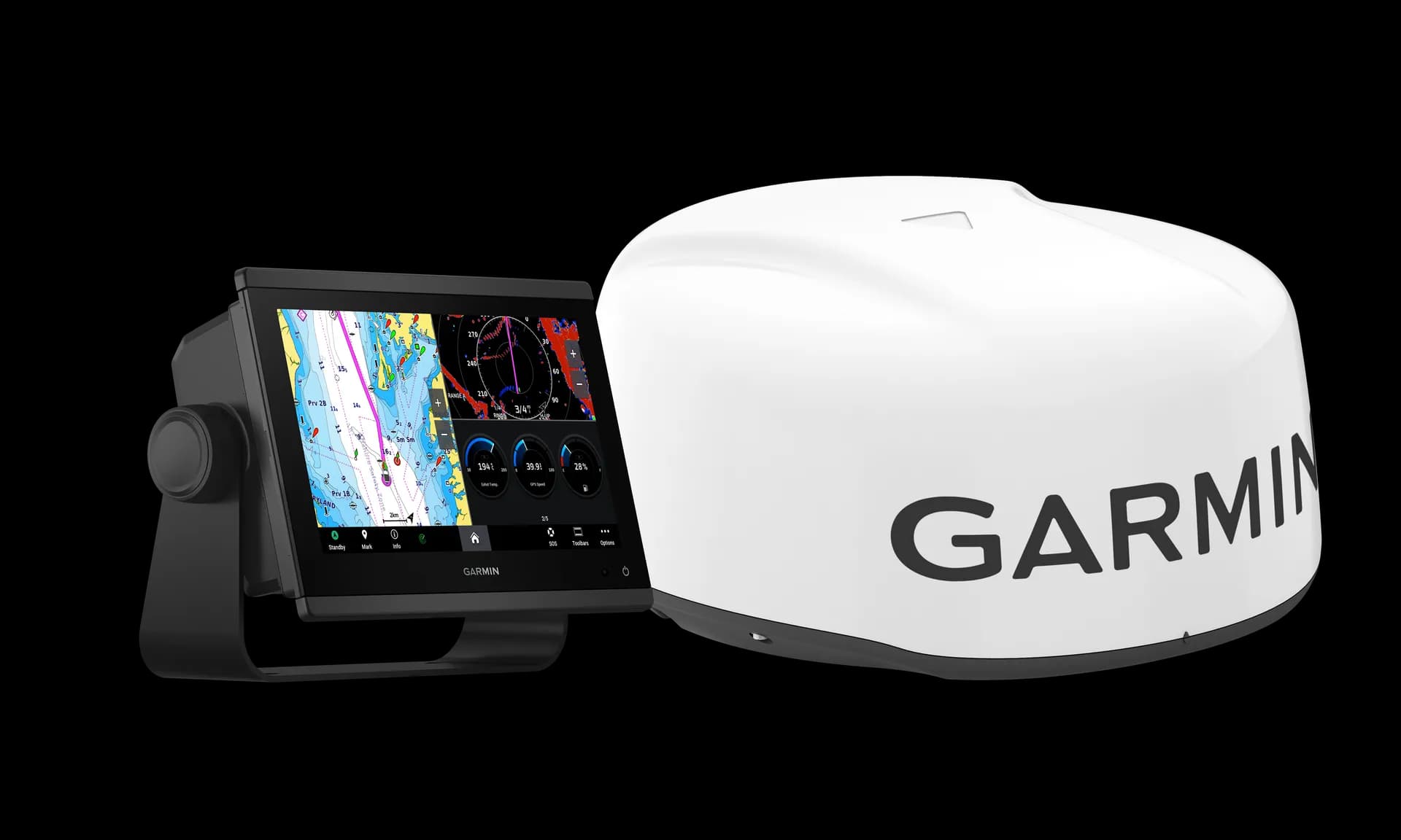 GPSMAP® 923xsv With GMR™ 18 HD3 Radome