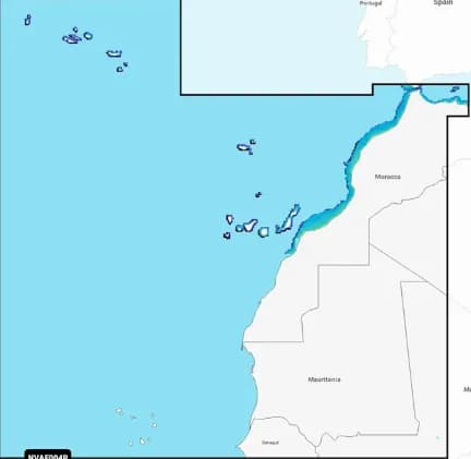Afrique, Nord-Ouest- Cartes marines
