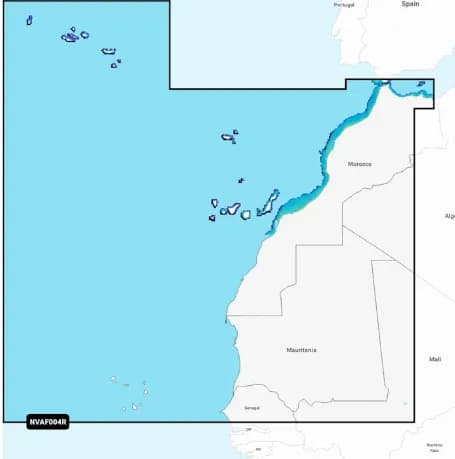 Afrique, Nord-Ouest- Cartes marines